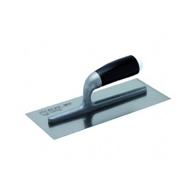 USA type stainless steel finishing trowel welded plastic handle